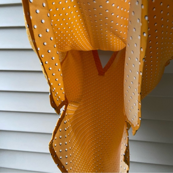 Gently Worn Hilary Radley Cool, Soft, Lightweight Short Sleeve Top w/Polkadots - Picture 9 of 16